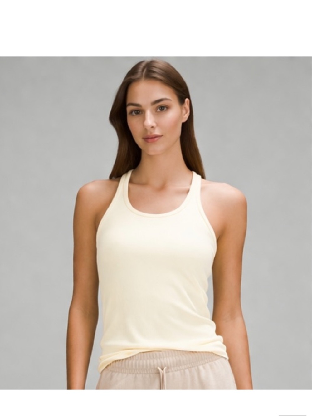 Lululemon NWOT Yellow Size 8 Hold Tight Tank